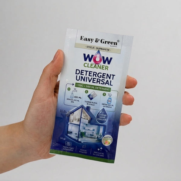WOW CLEANER - 1 Plic = 500ml Detergent Universal