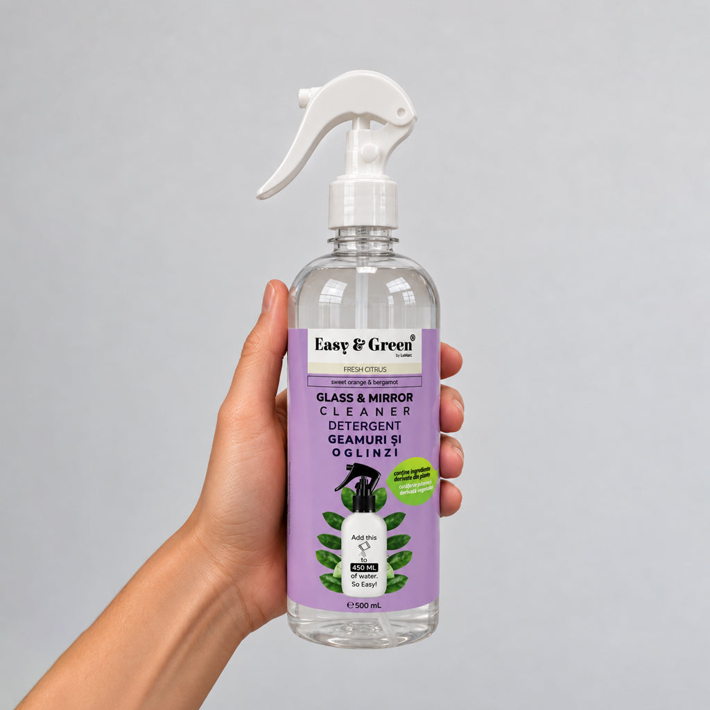 GLASS & MIRROR CLEANER - GATA DE FOLOSIT