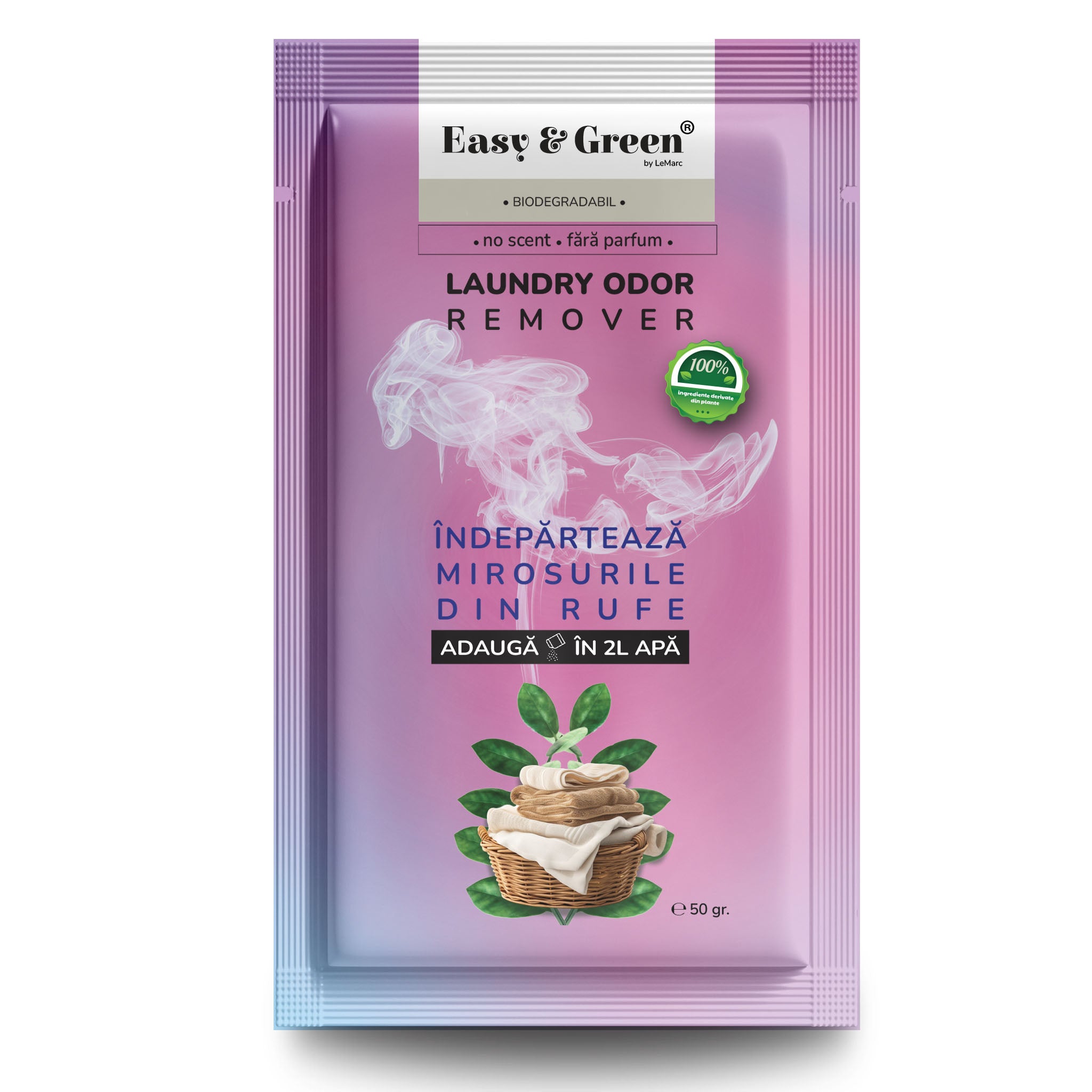 ÎNLĂTURĂ MIROSURILE DIN HAINE / LAUNDRY ODOUR REMOVER