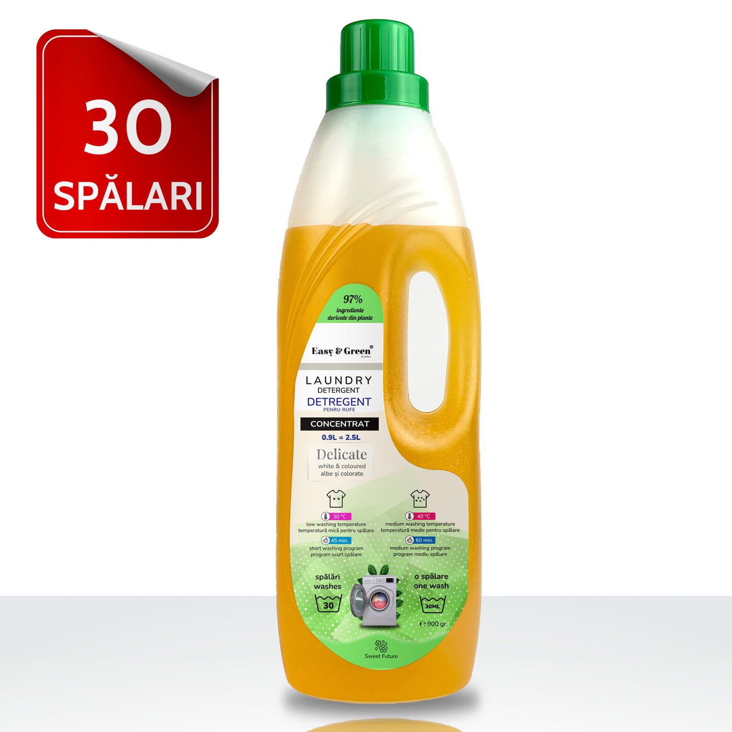 DELICATE, DETERGENT CONCENTRAT, 30 SPALARI